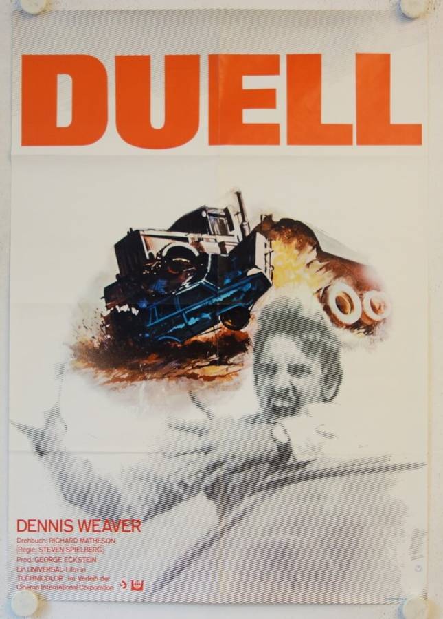 Duell originales deutsches Filmplakat